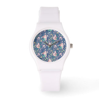 Zeemeermin Moeder Dochter Bonding Ocean Dark Versi Horloge