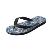 Zeemeermin Moeder Dochter Bonding Ocean Dark Versi Kinder Teenslippers (Schuin)