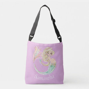 Zeemeermin Moeder Wordt Crossbody Roze Tas