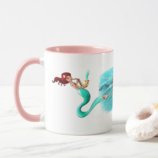 Zeemeermin Mok #2 (Met donut)