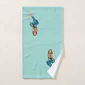 Zeemeermin Monogram Kies Handdoek Kleur (Handdoek)