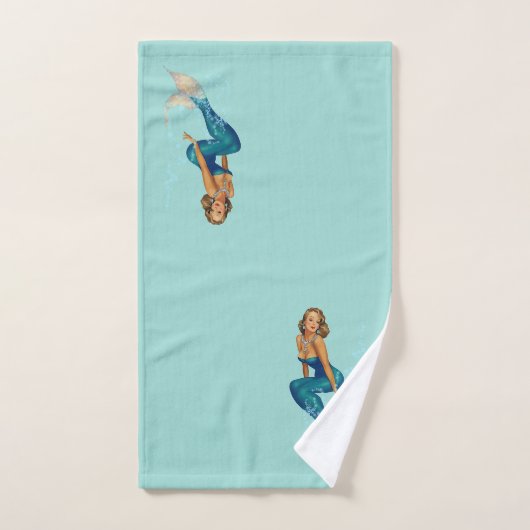  Zeemeermin Monogram Kies Handdoek Kleur (Handdoek)