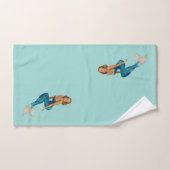 Zeemeermin Monogram Kies Handdoek Kleur (Handdoek)