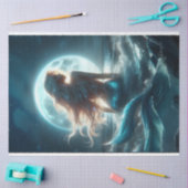 Zeemeermin Moon Tissue Paper Tissuepapier (Craft)