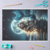 Zeemeermin Moon Tissue Paper Tissuepapier (Craft)