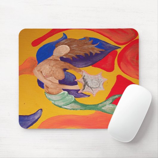 Zeemeermin Muismat (Met muis)