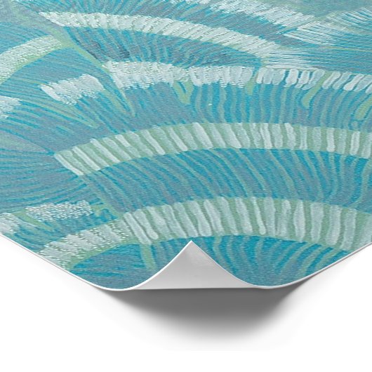 "Zeemeermin (na Erte)" Poster (Hoek)