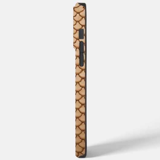 Zeemeermin Nep Leerprint Case-Mate iPhone Case (Achterkant / Links)