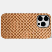 Zeemeermin Nep Leerprint Case-Mate iPhone Case (Achterkant (horizontaal))