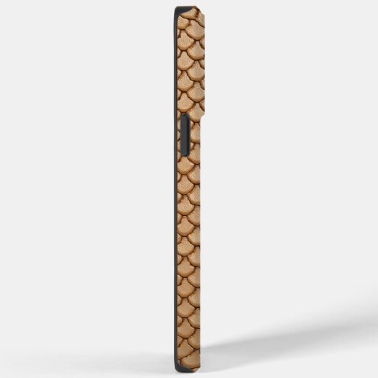 Zeemeermin Nep Leerprint Case-Mate iPhone Case (Achterkant / Rechts)