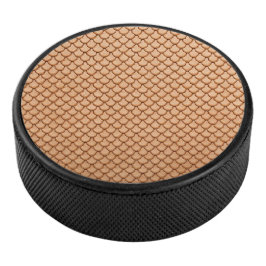 Zeemeermin Nep Leerprint Hockey Puck