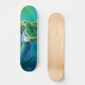 Zeemeermin - Niet in kaart gebracht water Persoonlijk Skateboard (Voorkant)