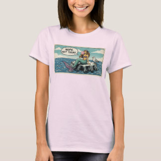 Zeemeermin Niet Vandaag Grappige T-shirt