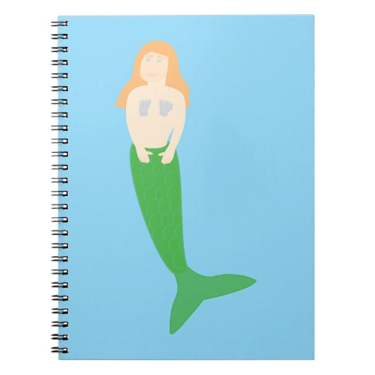Zeemeermin Notitieboek (Voorkant)