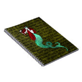  zeemeermin notitieboek (Rechterzijde)