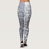 Zeemeermin Oceaan Glitter Glam #3 (Faux Glitter) # Leggings (Achterkant)