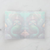 Zeemeermin, Oceaan, Vis, Grafische Kunst Kaart (Binnen)