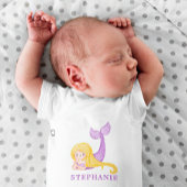 Zeemeermin Oceaans Babyfeestje Romper