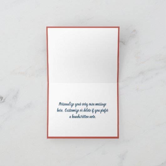 Zeemeermin Ocean Zee Kids Verjaardagsfeest Bedankkaart (Binnen)