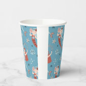 Zeemeermin Ocean Zee Kids Verjaardagsfeest Papieren Bekers (Links)