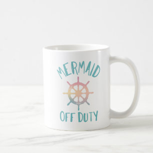 Zeemeermin Off Duty Mok, Zeemeermin Mok, Cadeau vo Koffiemok