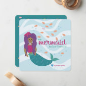 Zeemeermin om vrienden te zijn - L - Classroom Val Notitiekaartje (Voorkant / Achterkant in situ)