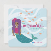 Zeemeermin om vrienden te zijn - L - Classroom Val Notitiekaartje (Voorkant)
