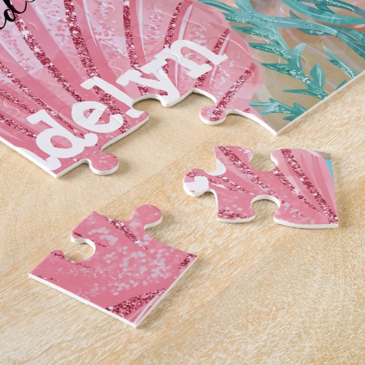 🧜 ‍ zeemeermin onder de naam Zee Legpuzzel (Zijkant)