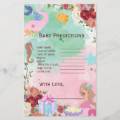 Zeemeermin onder de voorspelling van het Zee Baby  (Voorkant)