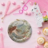  zeemeermin onder de Zee Papieren Bordje (Feest)