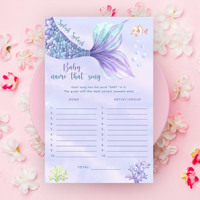 Zeemeermin Onder het zee Baby naam dat liedje spel (Creator heeft geüpload)