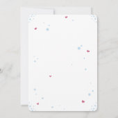 Zeemeermin onder het Zee 'Birthday' Kaart (Achterkant)