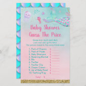 Zeemeermin onder het Zee denkt dat het prijsschoei (Voorkant / Achterkant)