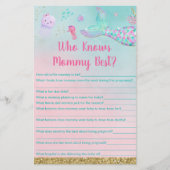 Zeemeermin onder het Zee die mama het beste spel k (Voorkant)