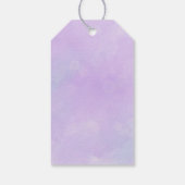 Zeemeermin onder het Zee feest Dank u Cadeaulabel (Achterkant)