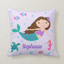 Zeemeermin onder het Zee gepersonaliseerde Paarse