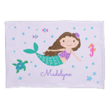 Zeemeermin onder het Zee gepersonaliseerde Paarse