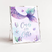 Zeemeermin Onder het Zee Kaarten en geschenken Poster