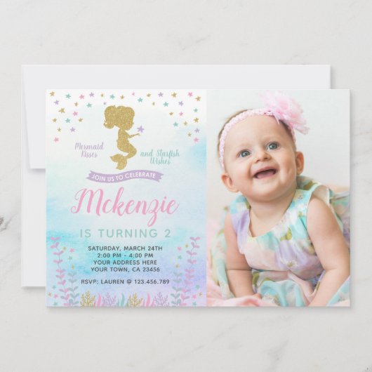 Zeemeermin, onder het Zee, Magisch Kaart (Voorkant)