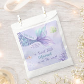 Zeemeermin onder het Zee meisje Baby shower Bedankzakje (Geknipt)