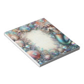 Zeemeermin onder het Zee Notitieblok (Schuin)