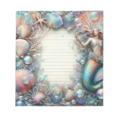 Zeemeermin onder het Zee Notitieblok (Voorkant)
