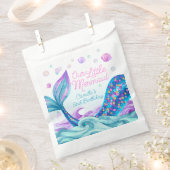 Zeemeermin onder het Zee Party Bedankzakje (Geknipt)