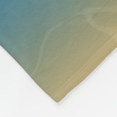 Zeemeermin onder het Zee schildpad Fleece Deken (Hoek)