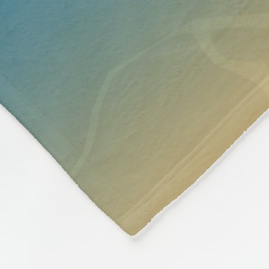 Zeemeermin onder het Zee schildpad Fleece Deken (Hoek)