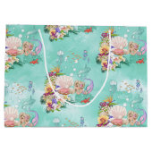 Zeemeermin onder het Zee Seahorse Groot Cadeauzakje (Achterkant)