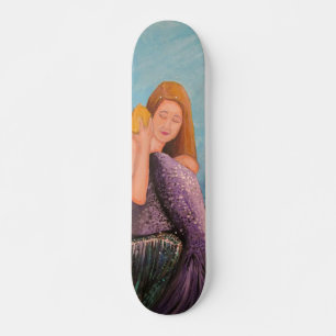 Zeemeermin onder het Zee Skateboard