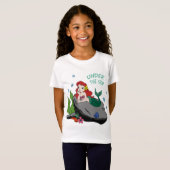 Zeemeermin onder het zee t-shirt (Voorkant volledig)