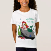 Zeemeermin onder het zee t-shirt (Voorkant)