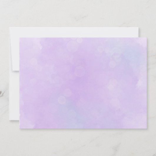 Zeemeermin Onder het zee verjaardagsfeestje dank u Kaart (Achterkant)